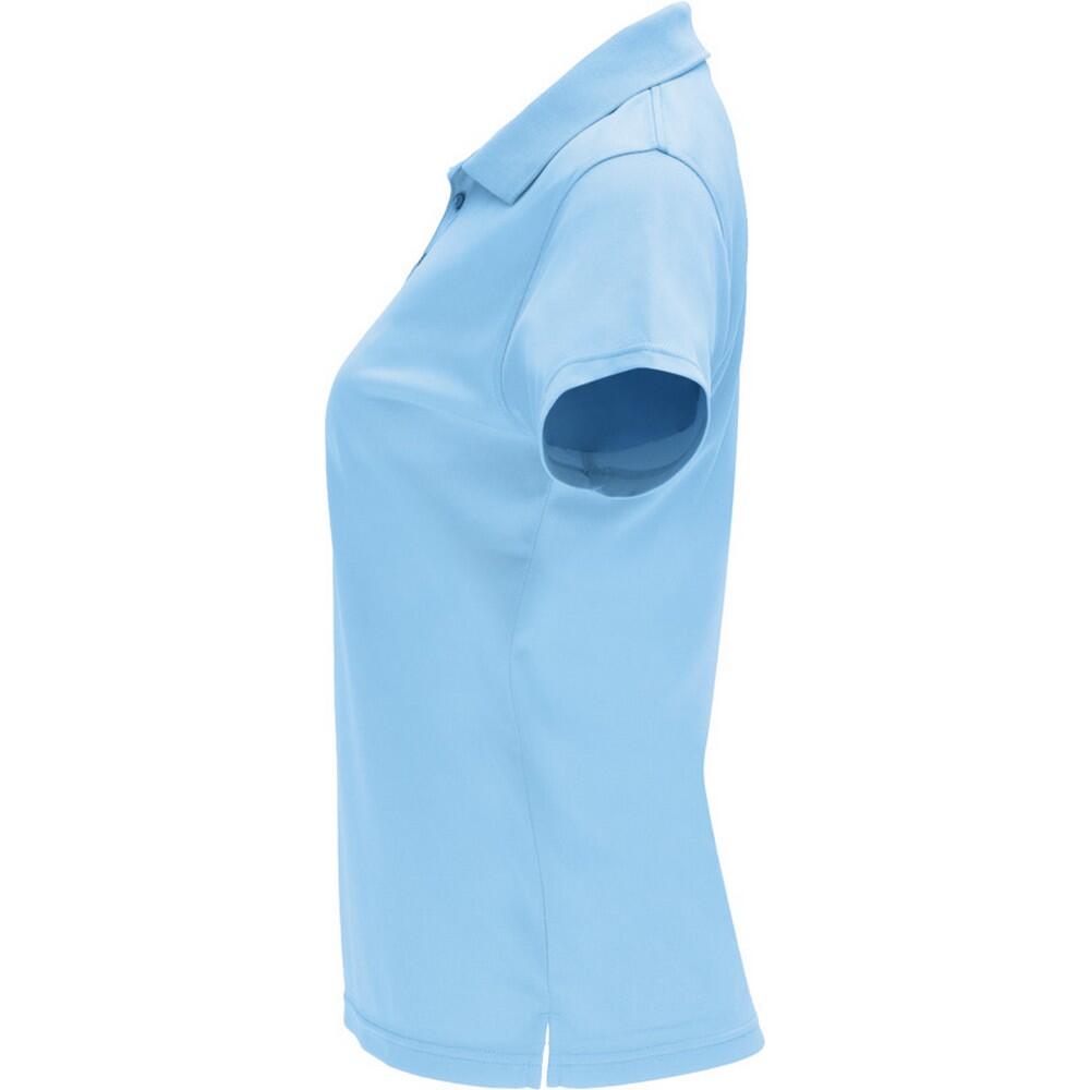 Polo MONZHA Femme (Bleu Ciel) 3/3