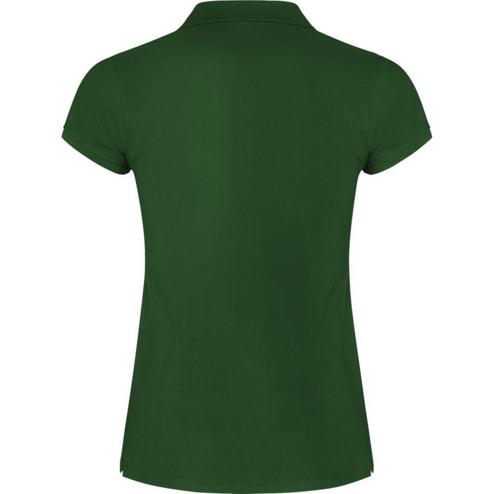 Polo STAR Femme (Vert Bouteille) 2/4