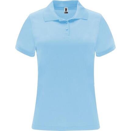 Polo MONZHA Femme (Turquoise Vif)