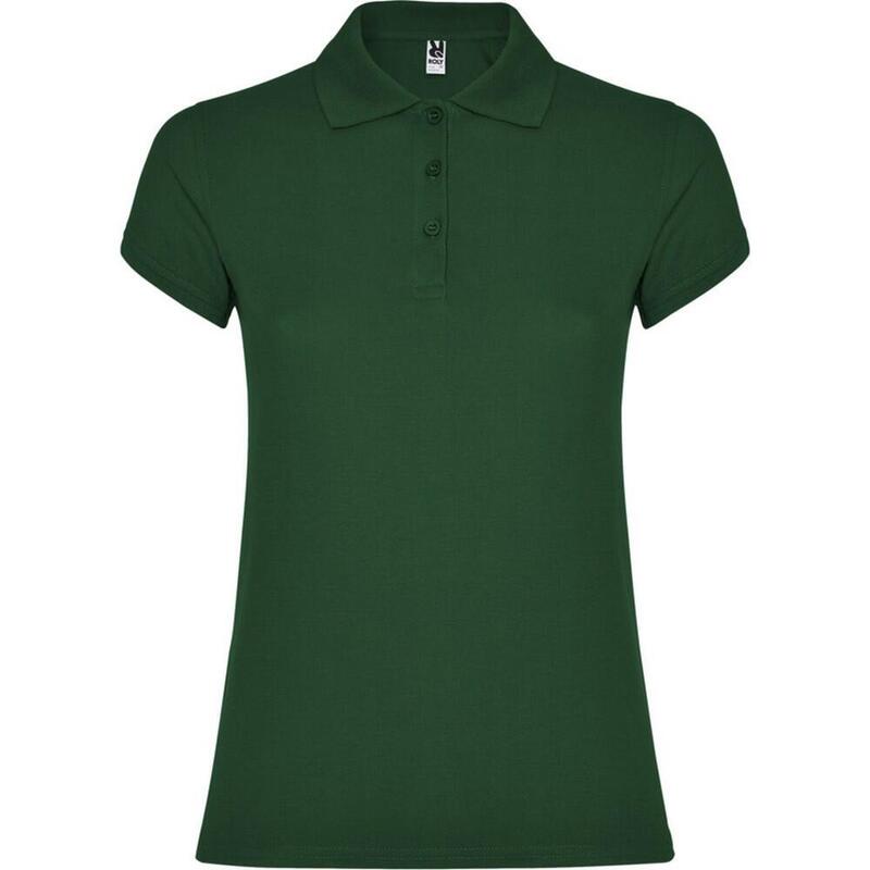 Polo STAR Femme (Vert Bouteille)