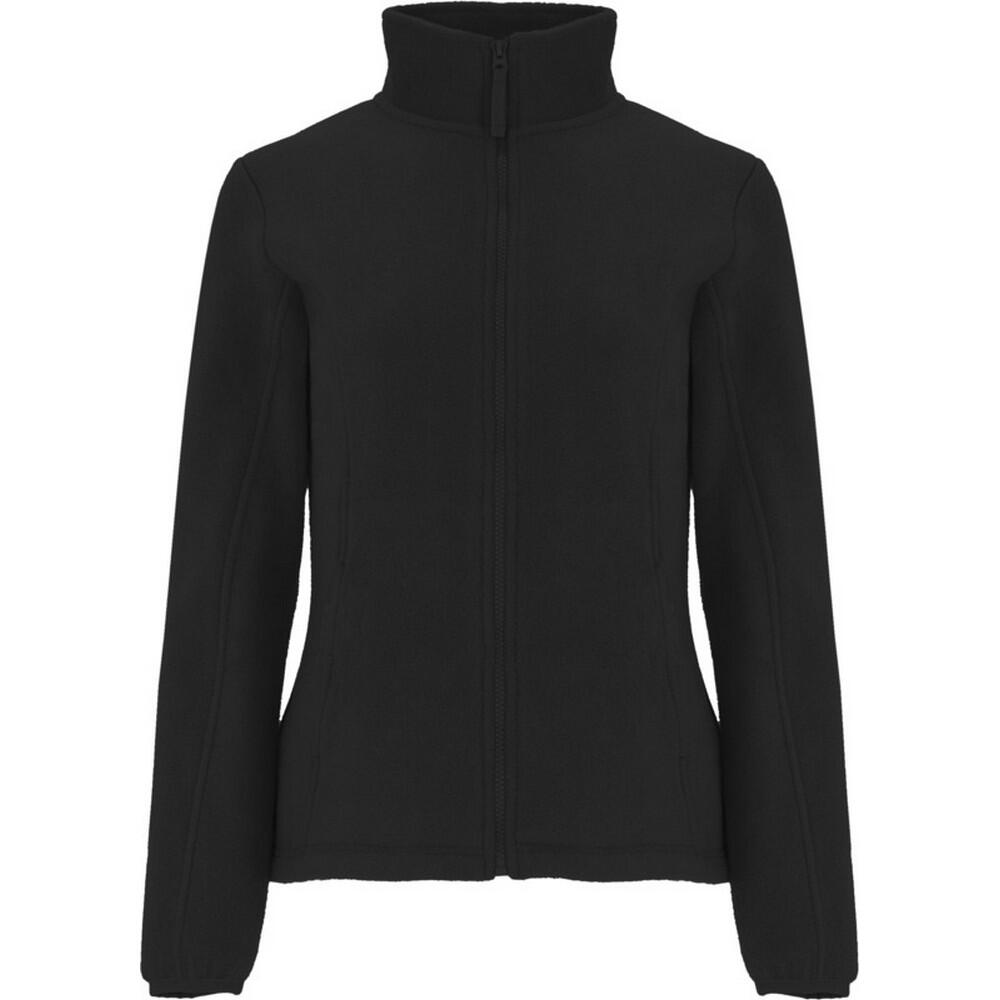 ROLY Dames Artic Full Zip Fleecejack (Massief zwart)