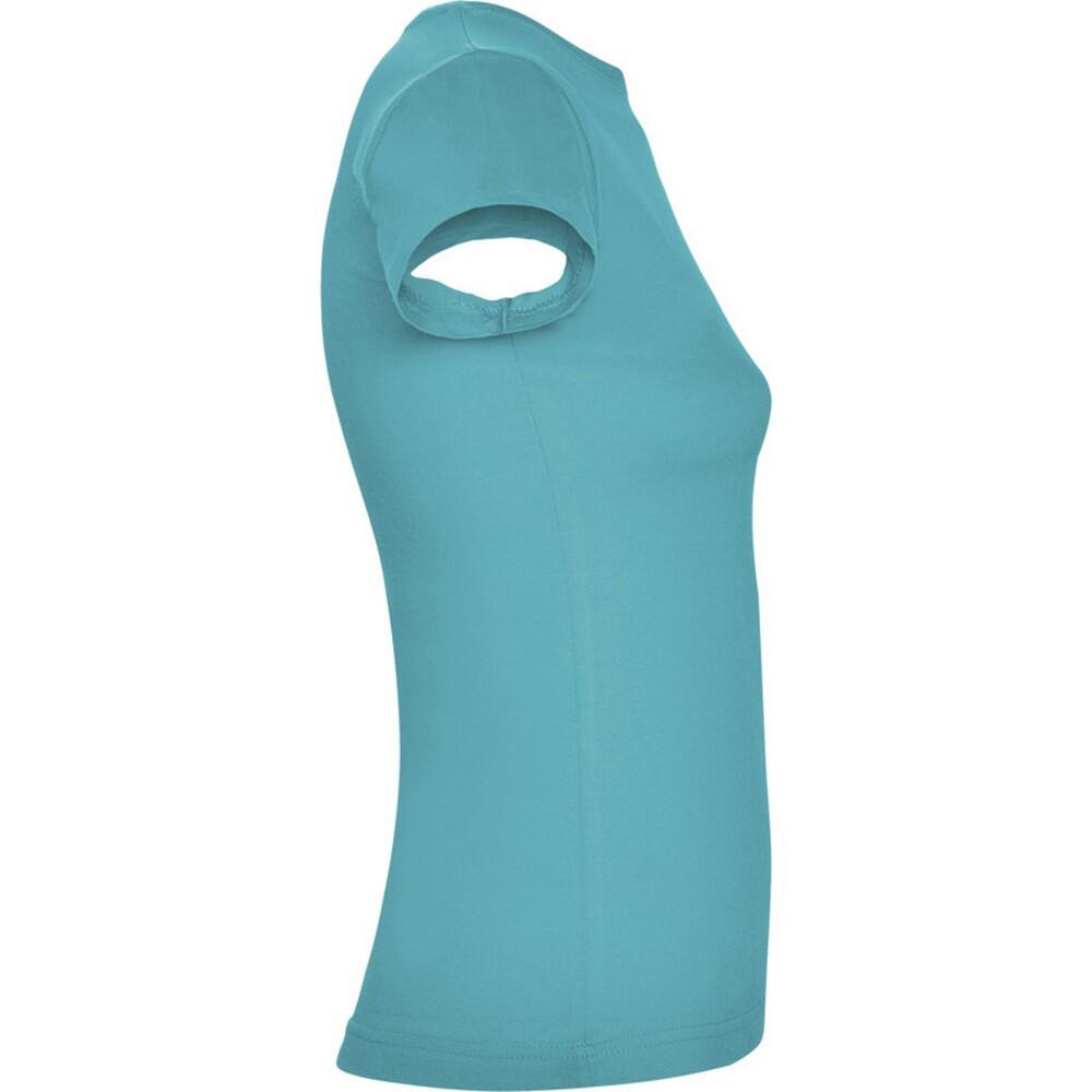 Tshirt JAMAICA Femme (Turquoise Vif) 3/4