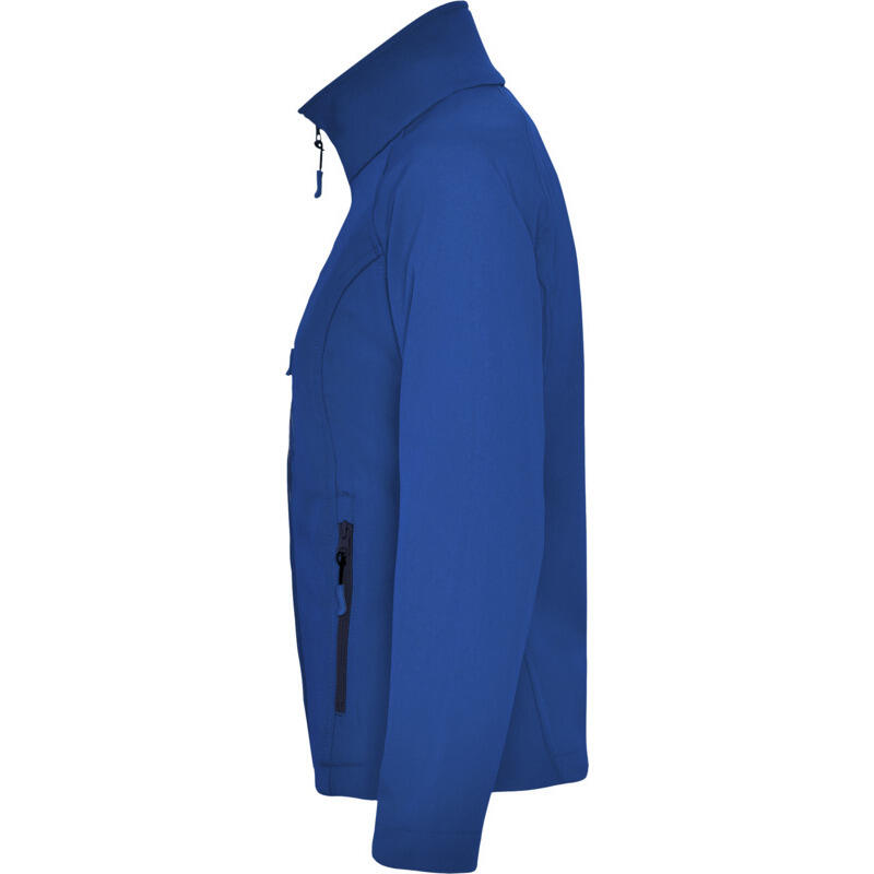 Chaqueta Softshell Antartida para Mujer Azul Real 3/4