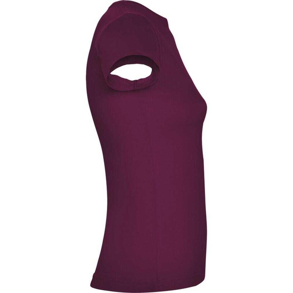 Maglietta Maniche Corte Donna Roly Jamaica Borgogna 3/4