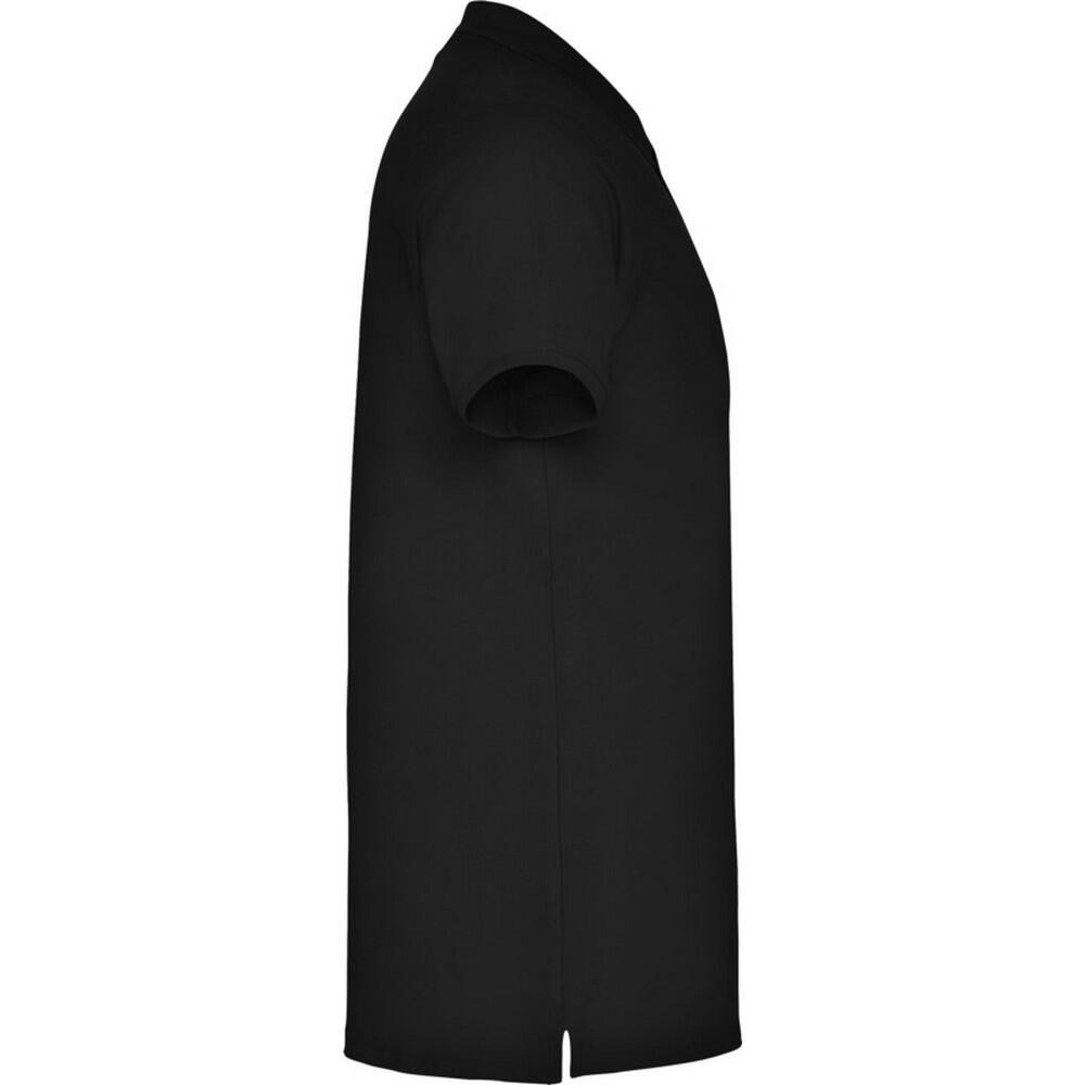 Polo STAR Homme (Noir Uni) 4/4