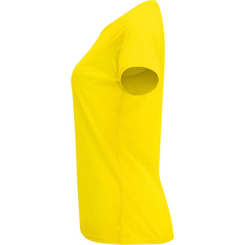 Tshirt BAHRAIN Femme (Jaune) 4/4