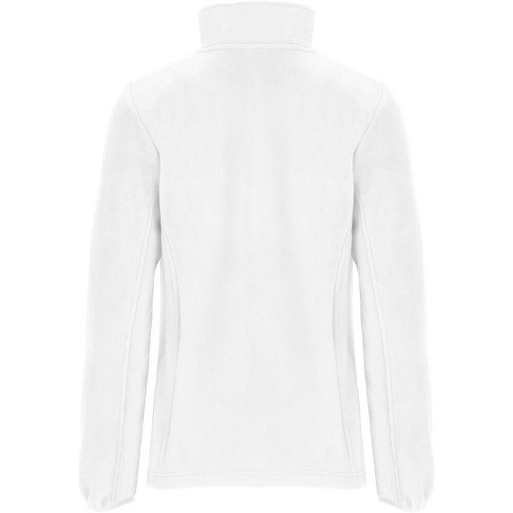 Dames Artic Full Zip Fleecejack (Wit) 2/4