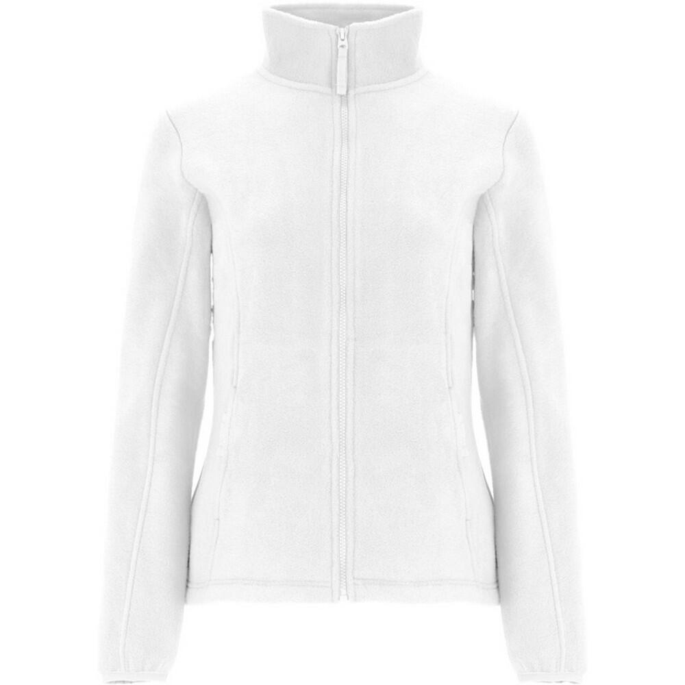 Dames Artic Full Zip Fleecejack (Wit)