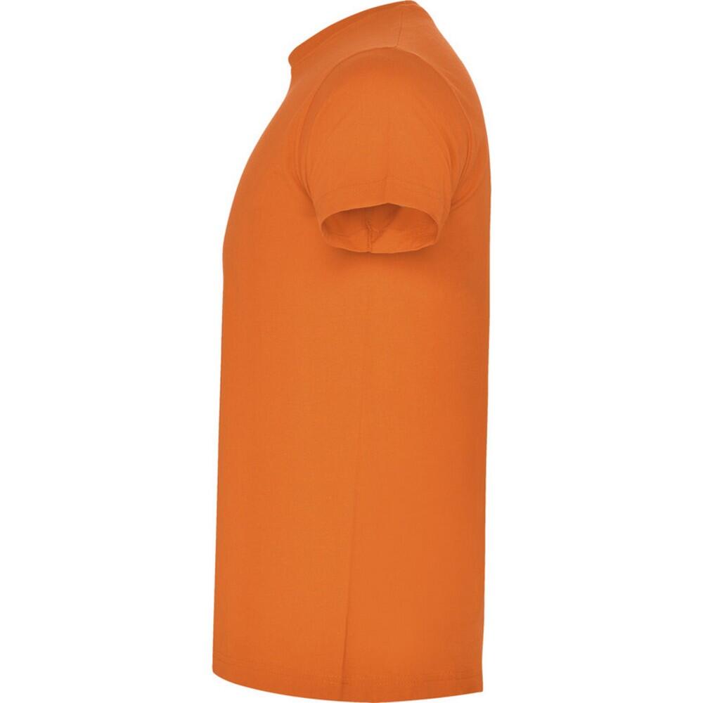 Unisex Adult Atomic TShirt (Orange) 3/4
