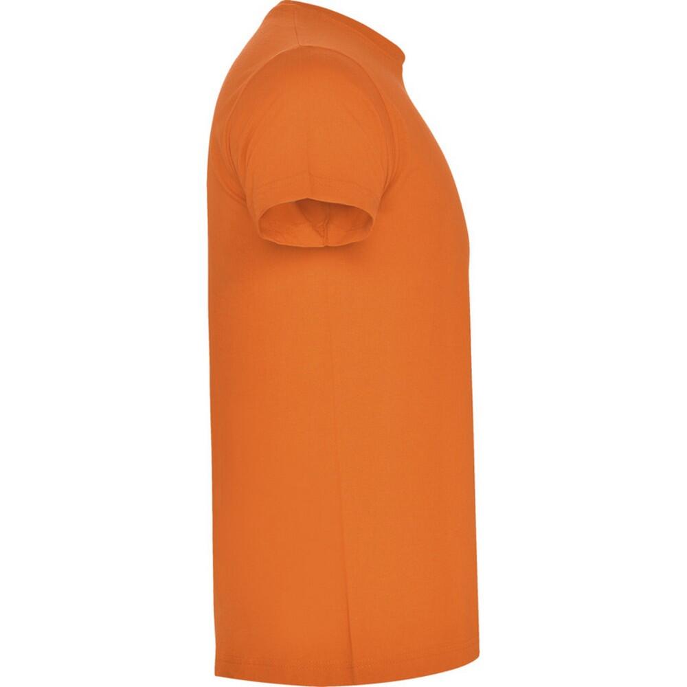 Unisex Adult Atomic TShirt (Orange) 4/4