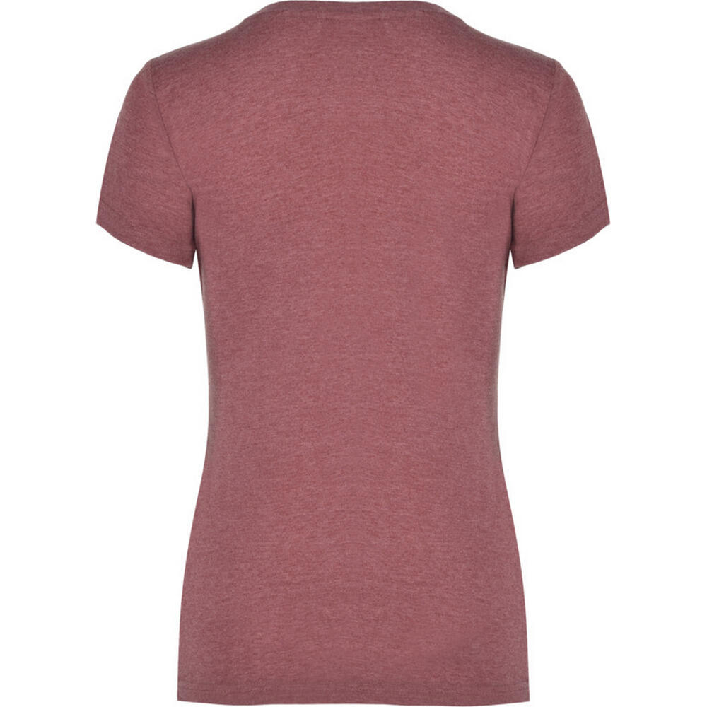 Tshirt Manches Courtes FOX Femme (Grenat) 2/3