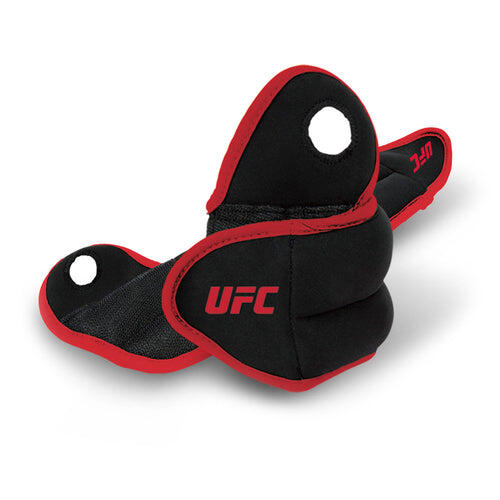 Ufc - Ensemble De Poids Pour Poignets - 2 X 1 Kg - Haltères Reglable - Noir|rouge - Decathlon