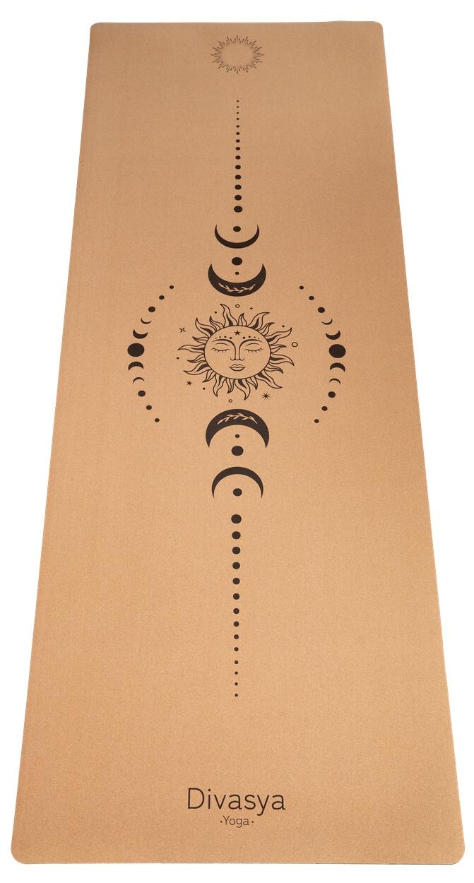 Tappetino yoga in sughero | realizzato in sughero e gomma naturale | in 3 design 5/6