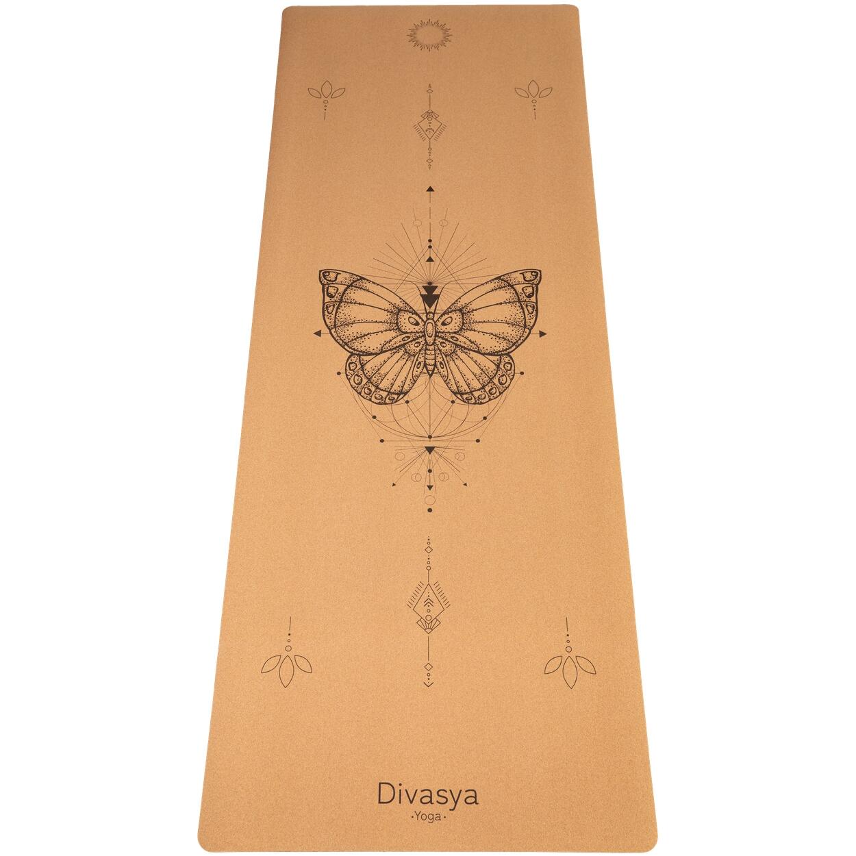 Esterilla de yoga de corcho y caucho natural | 3 diseños de yoga 5/7