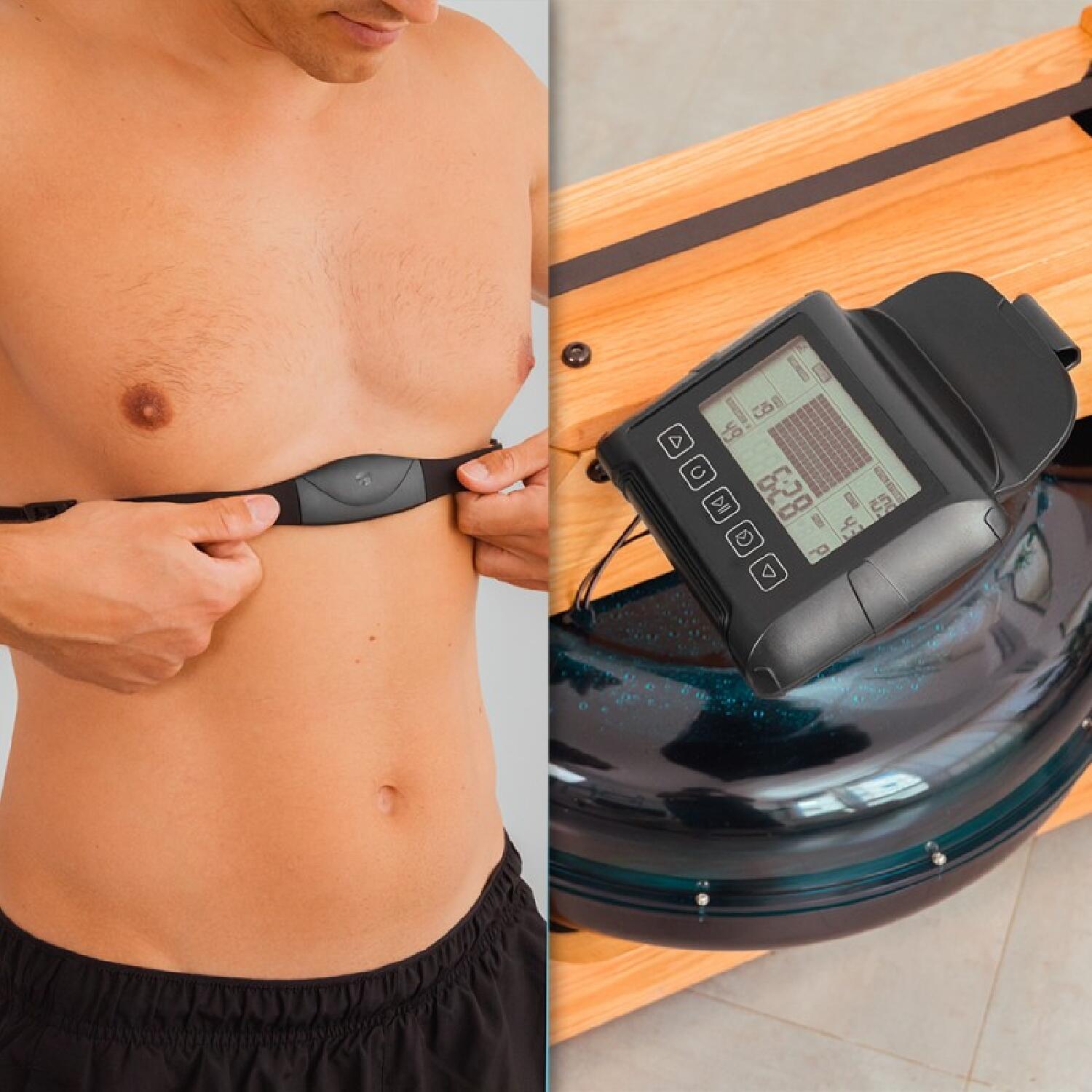 Remos de água Drumfit Rower 20000 Neptuno Wood Cecotec 5/5