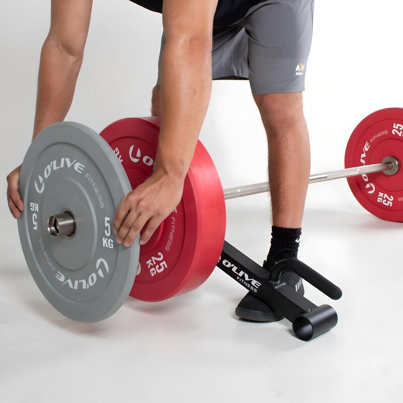 20 Kg Decathlon Barra Halterofilia Pesas Barra Olimpica 20 Kg Decathlon Halterofilia Barra De Peso Decathlon  Barra Olimpica 20 Kg