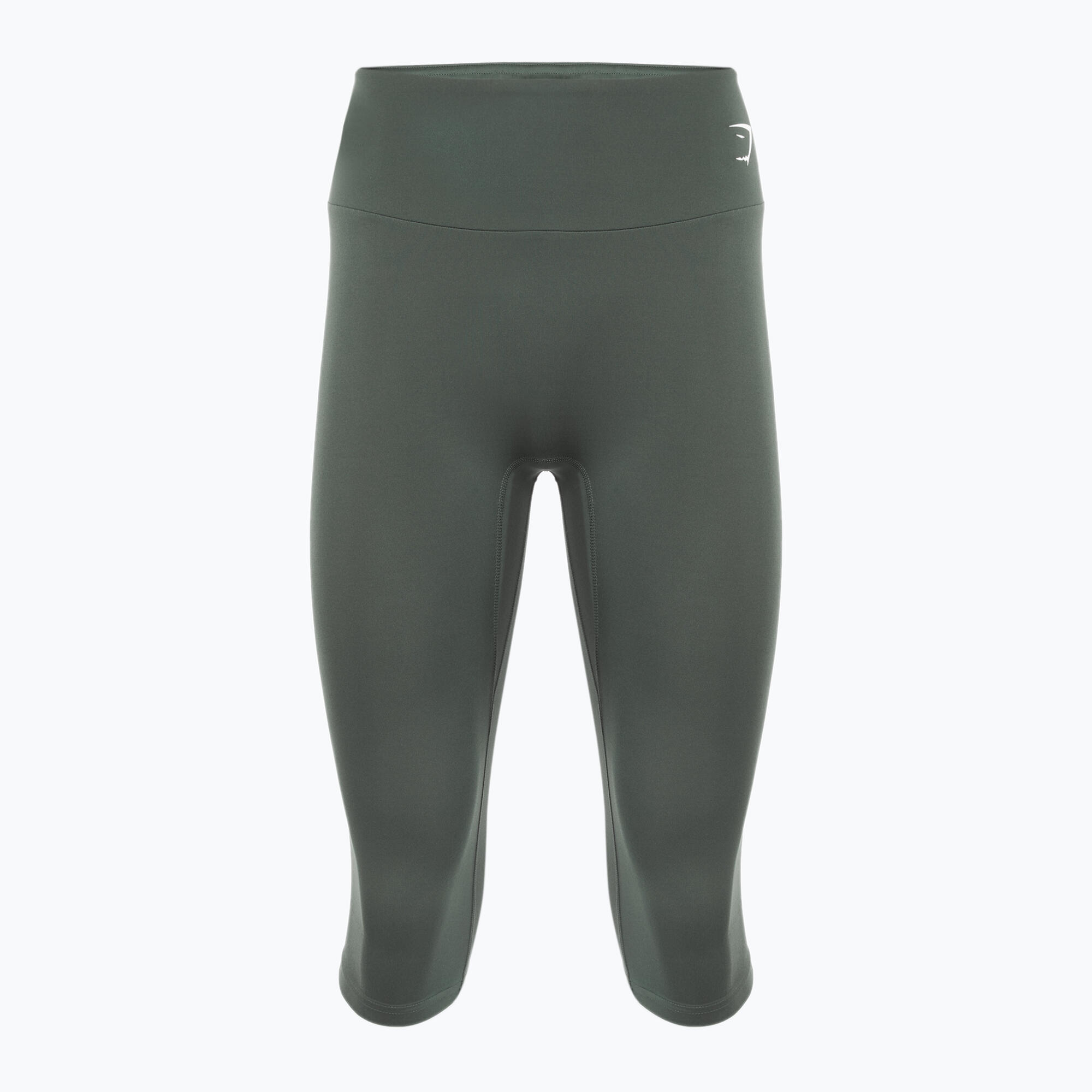 Gymshark - Legging De Training Femme Gymshark Training Cropped - Corsaire - Vert - Decathlon