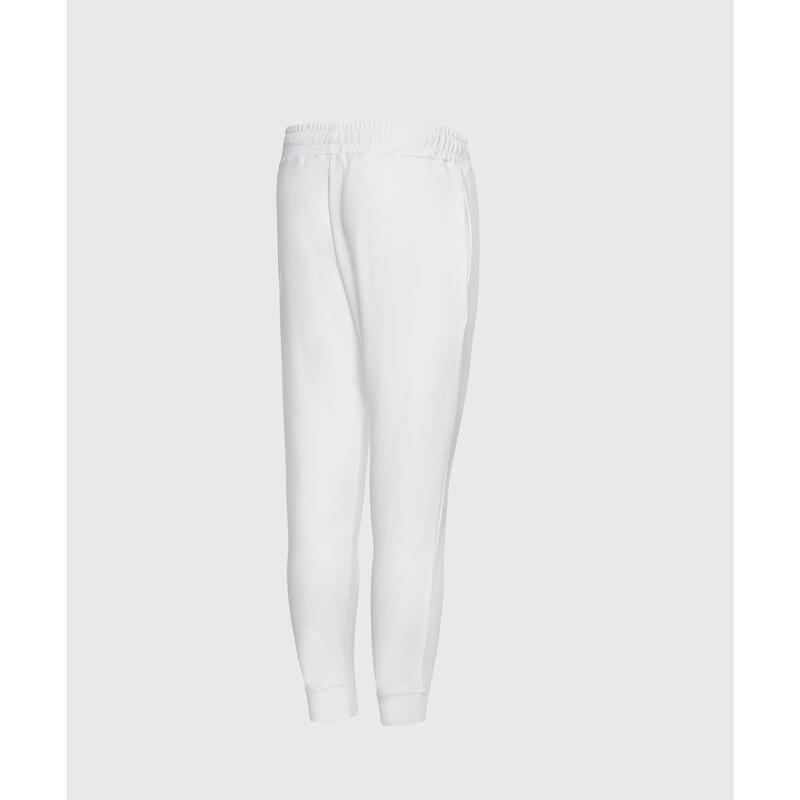 Pantaloni de jogging organici - albi