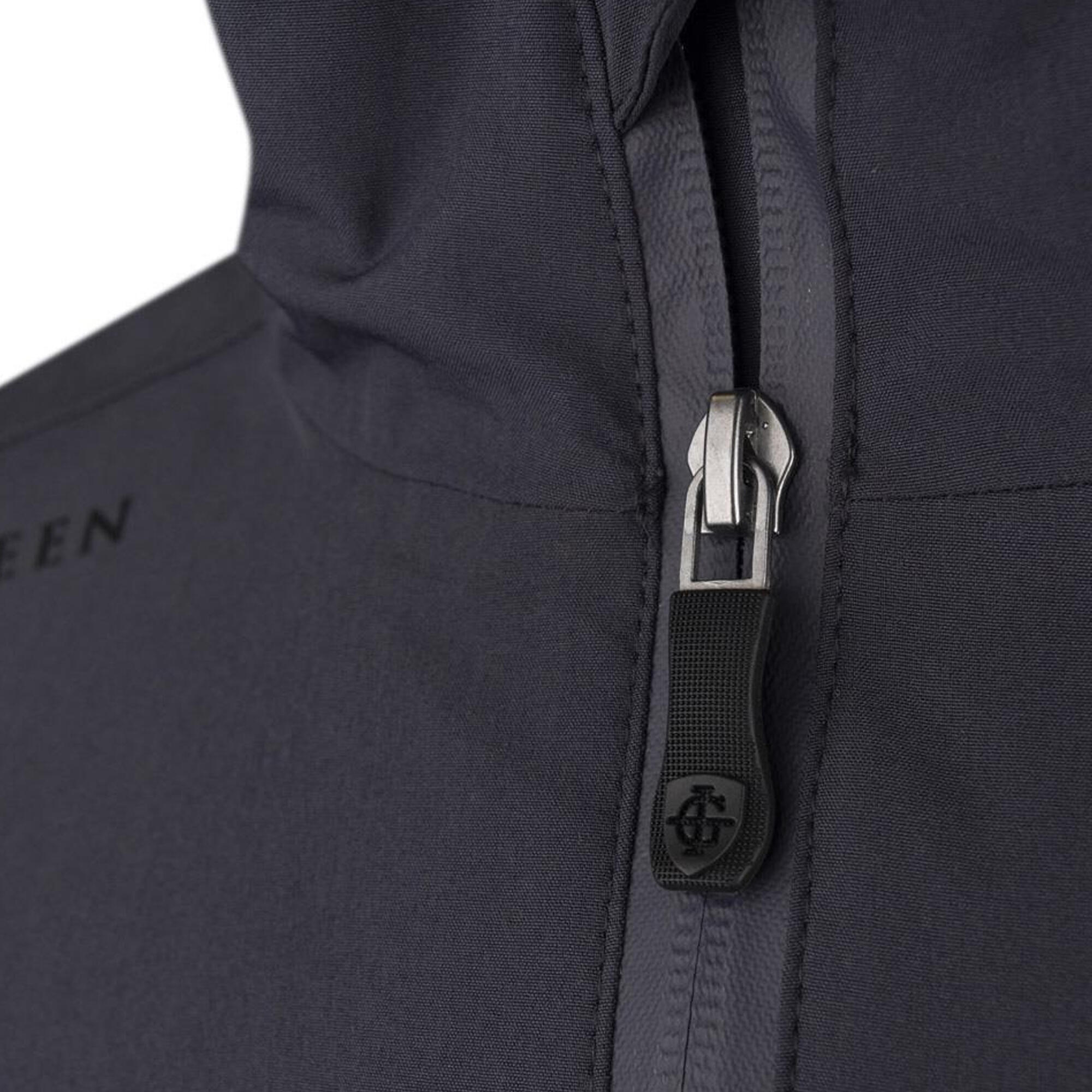 Jacke, wasserfest für Emblem Herren Holzkohle/Schwarz 3/4