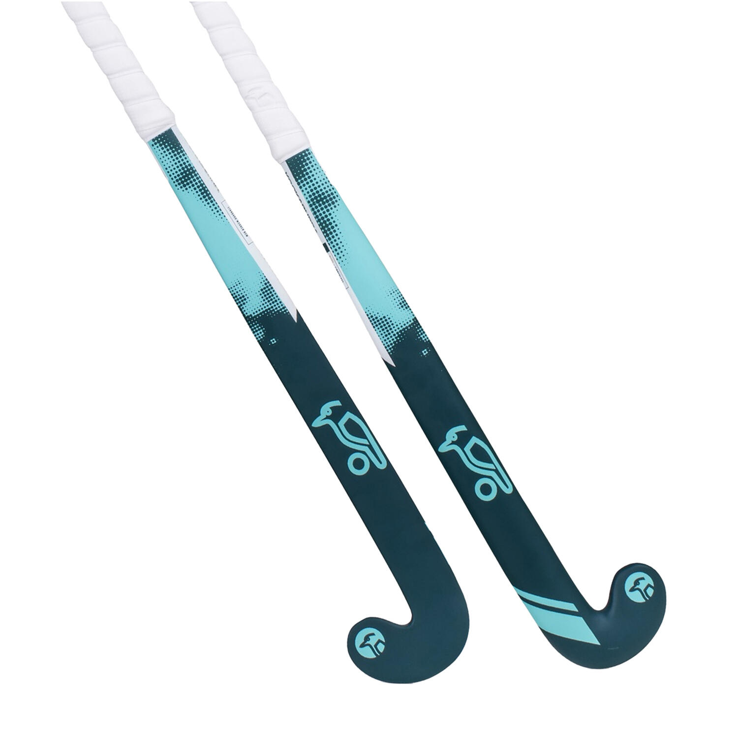 Wooden Nocturne Hockey Stick (Navy/Light Blue) 2/3
