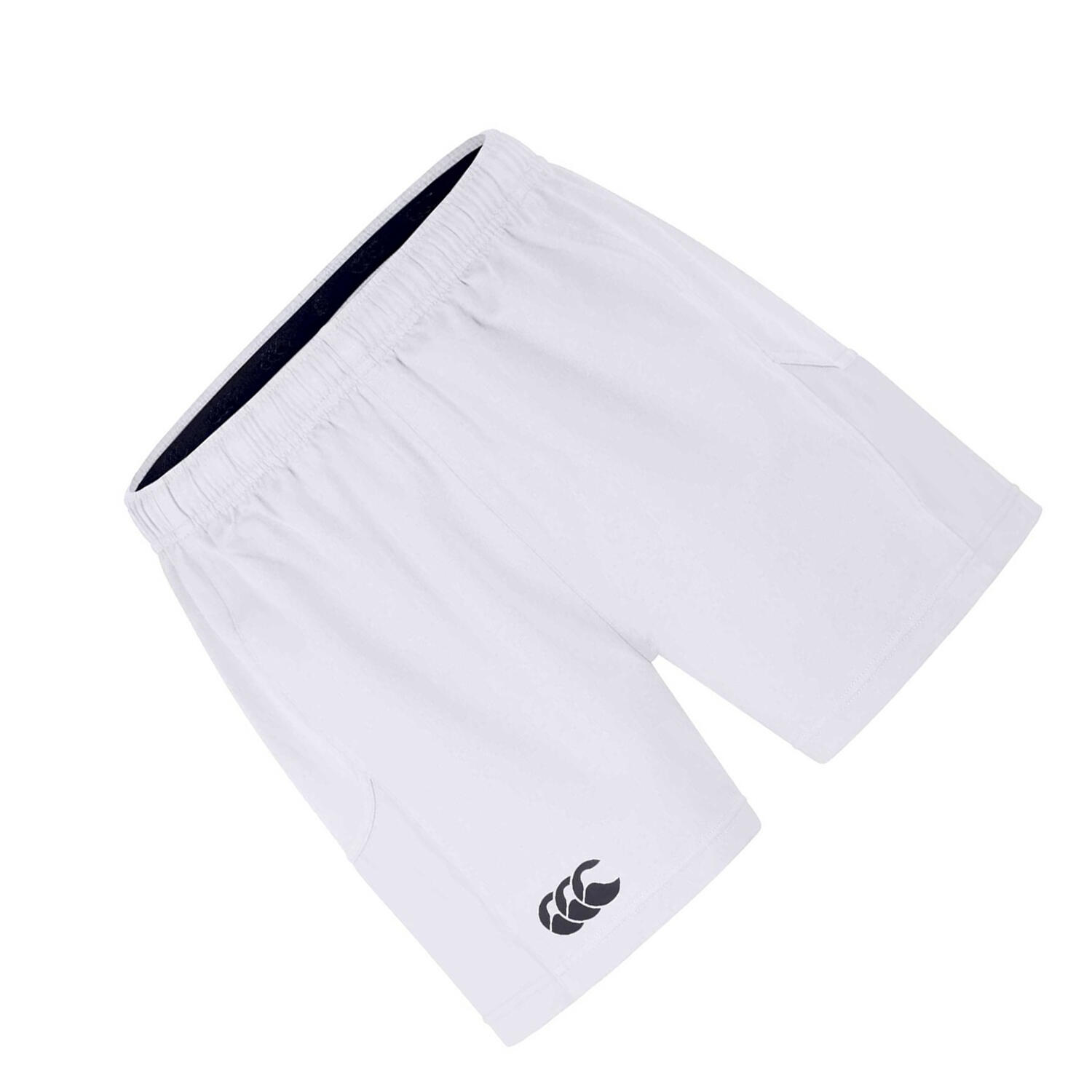 Pantaloncini Da Rugby Uomo Canterbury Professional Bianco 2/2