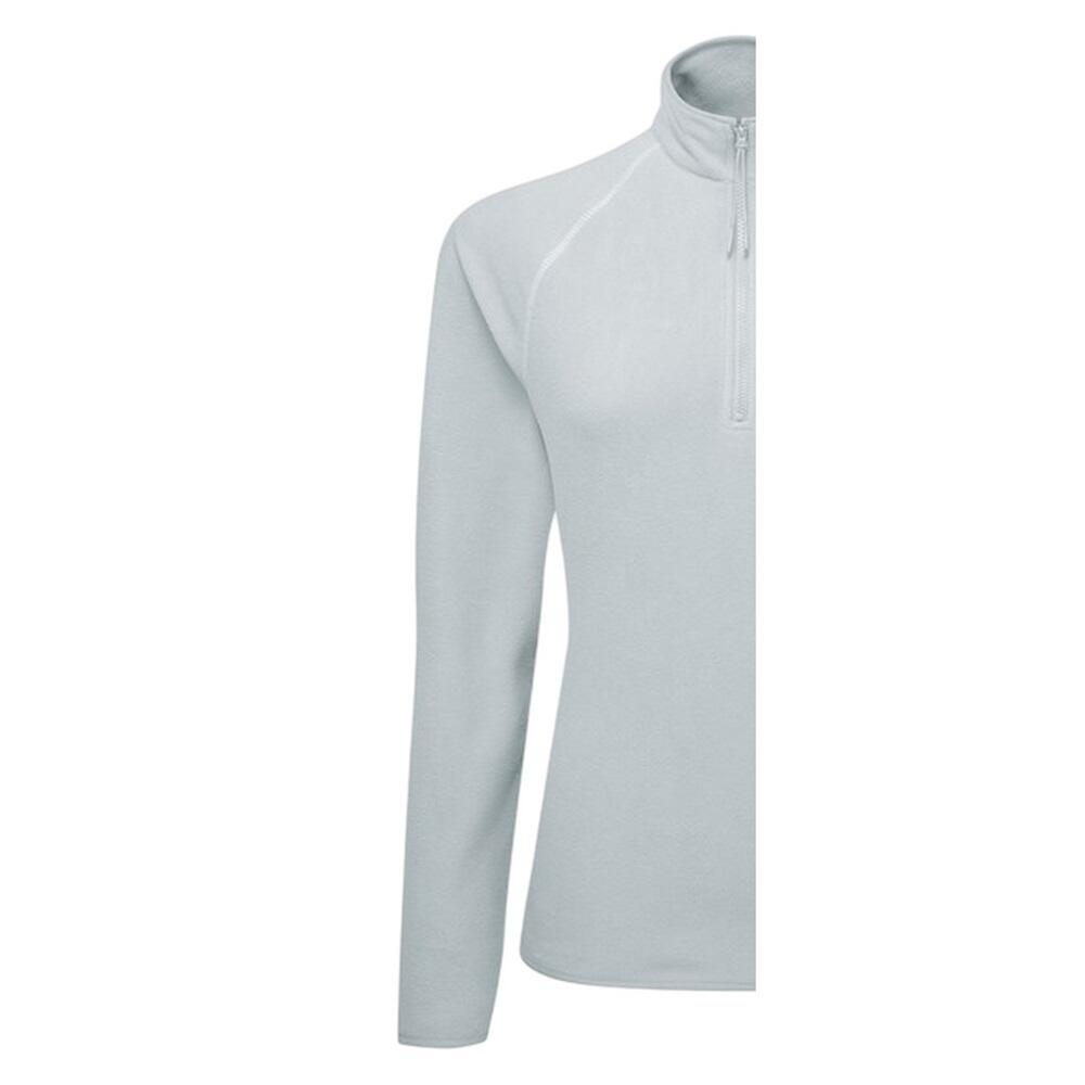 Felpa In Pile Active Aderente Donna TriDri Grigio Freddo 2/2