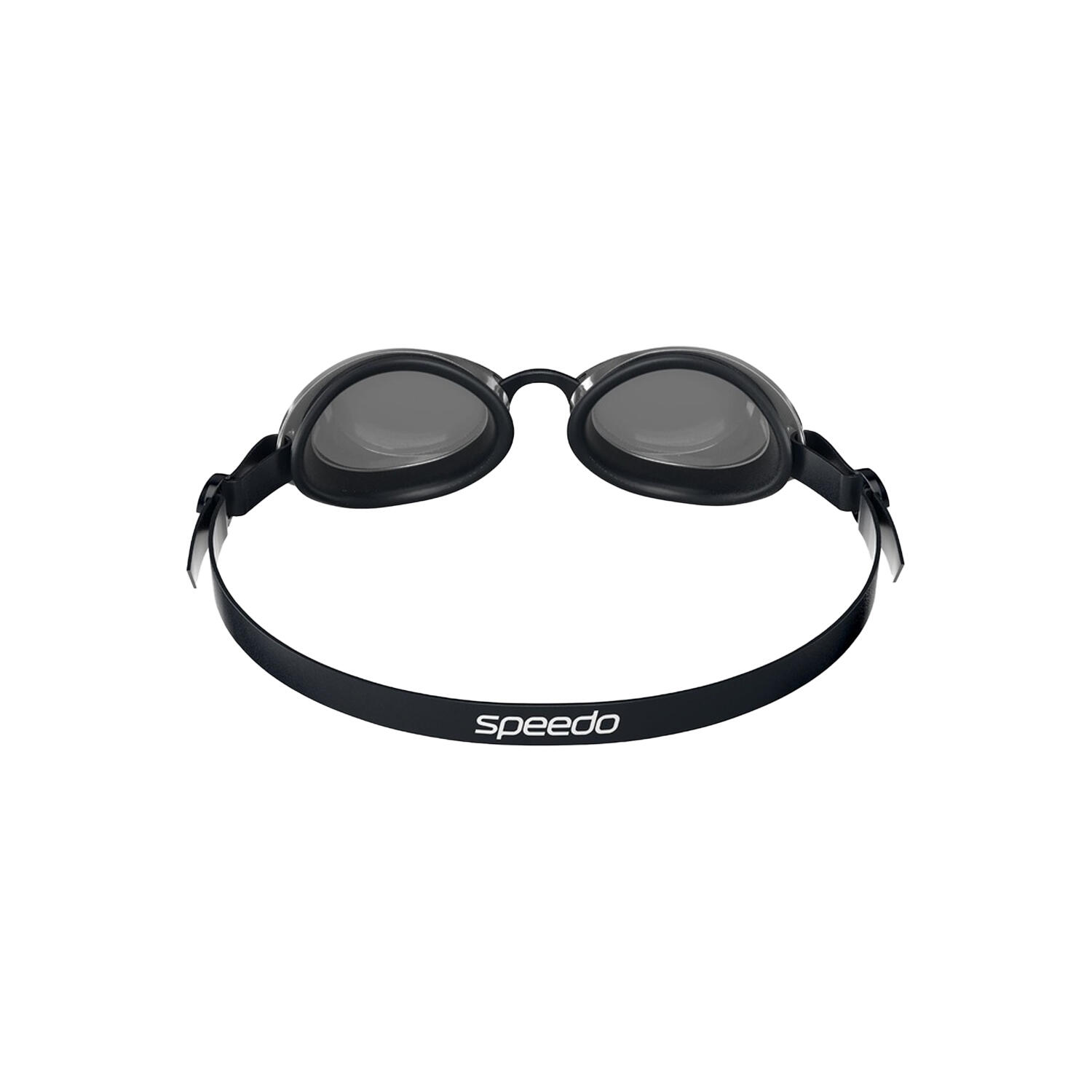 "Jet 2.0" Schwimmbrille für HerrenDamen Unisex Damen und Herren Schwarz/Chrom 3/3