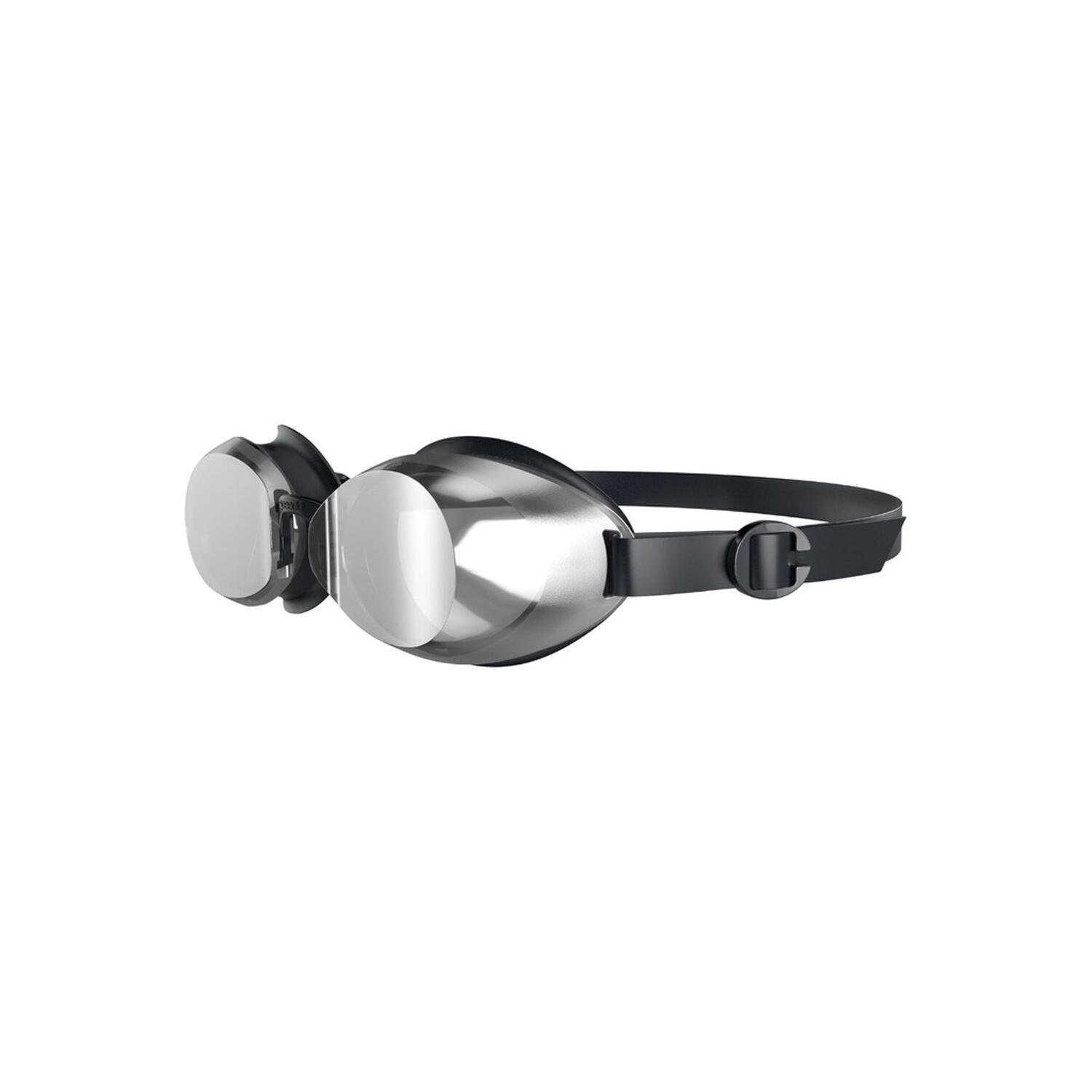 "Jet 2.0" Schwimmbrille für HerrenDamen Unisex Damen und Herren Schwarz/Chrom 2/3