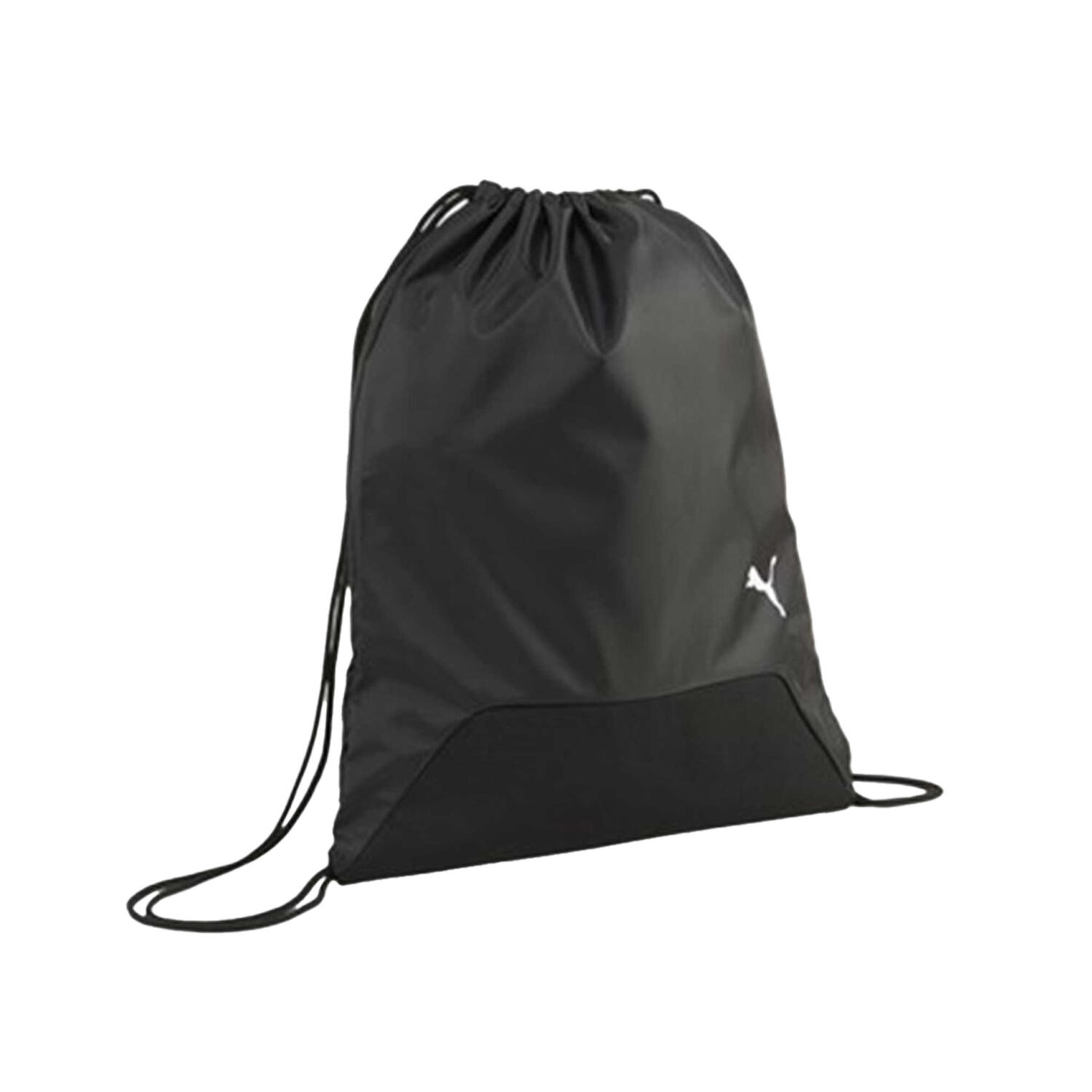 PUMA TeamGoal Gym Drawstring Bag (Black)