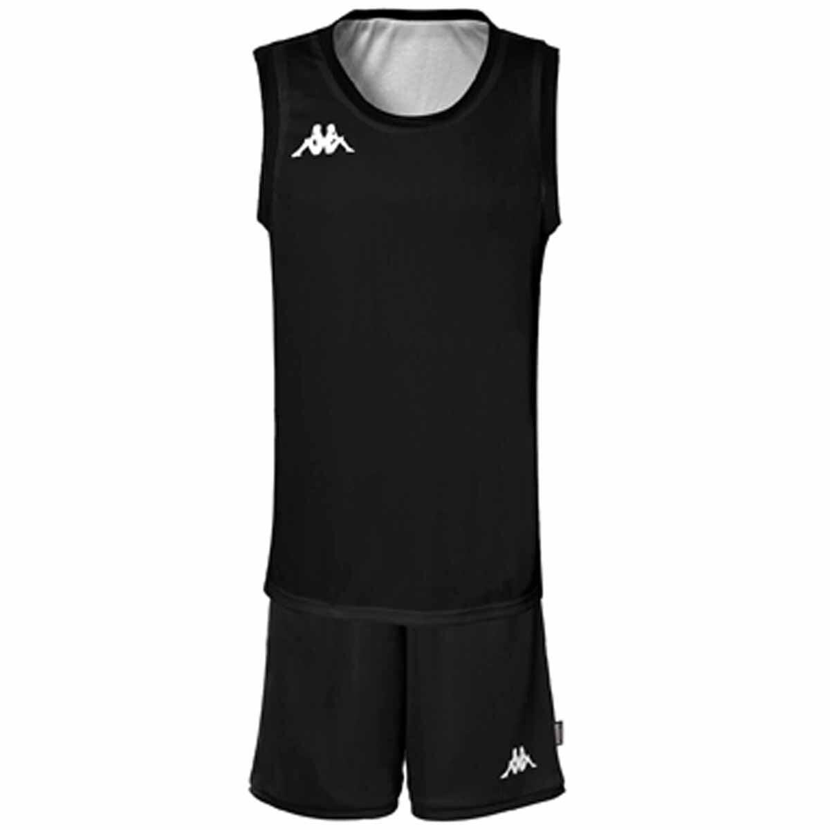 Kappa - Ensemble Basketball Garçon Dancosi Noir - Survêtement - Noir - 8 À 10 Ans - Decathlon