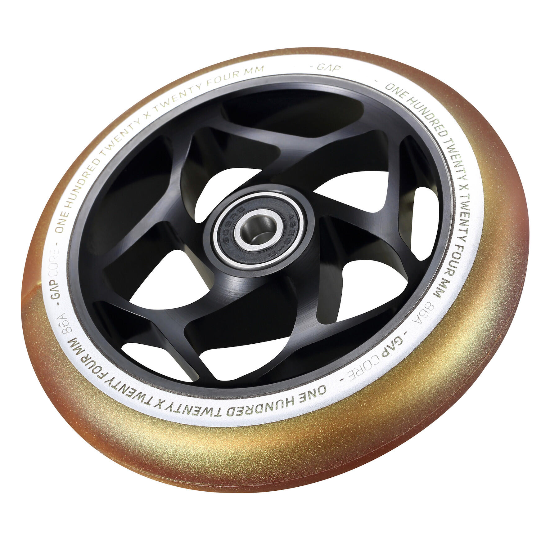 Stunt Scooter Räder - Gap Core - Schwarz/Gold - Blunt Scooters 2/2