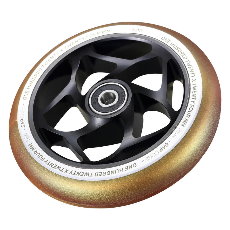 Roți Trotinetă - Gap Core - Negru/Auriu - Blunt Scooters