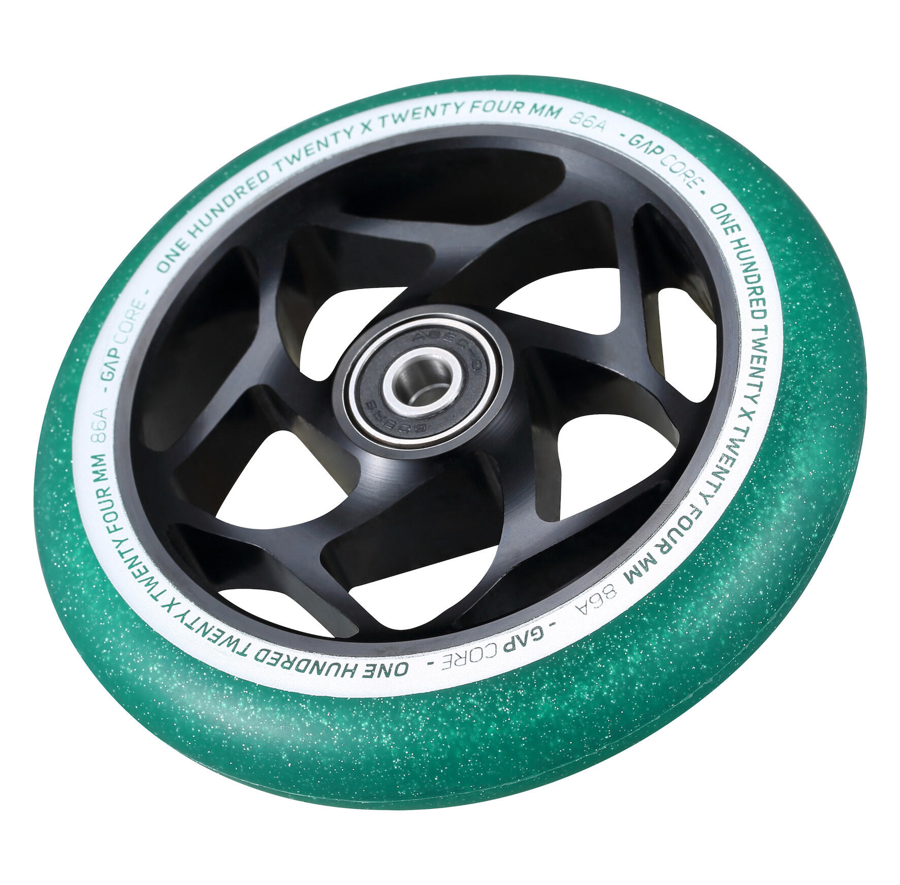 Rollen Scooter - Gap Core - Schwarz/Jade - 120 mm - Blunt Scooters 2/2
