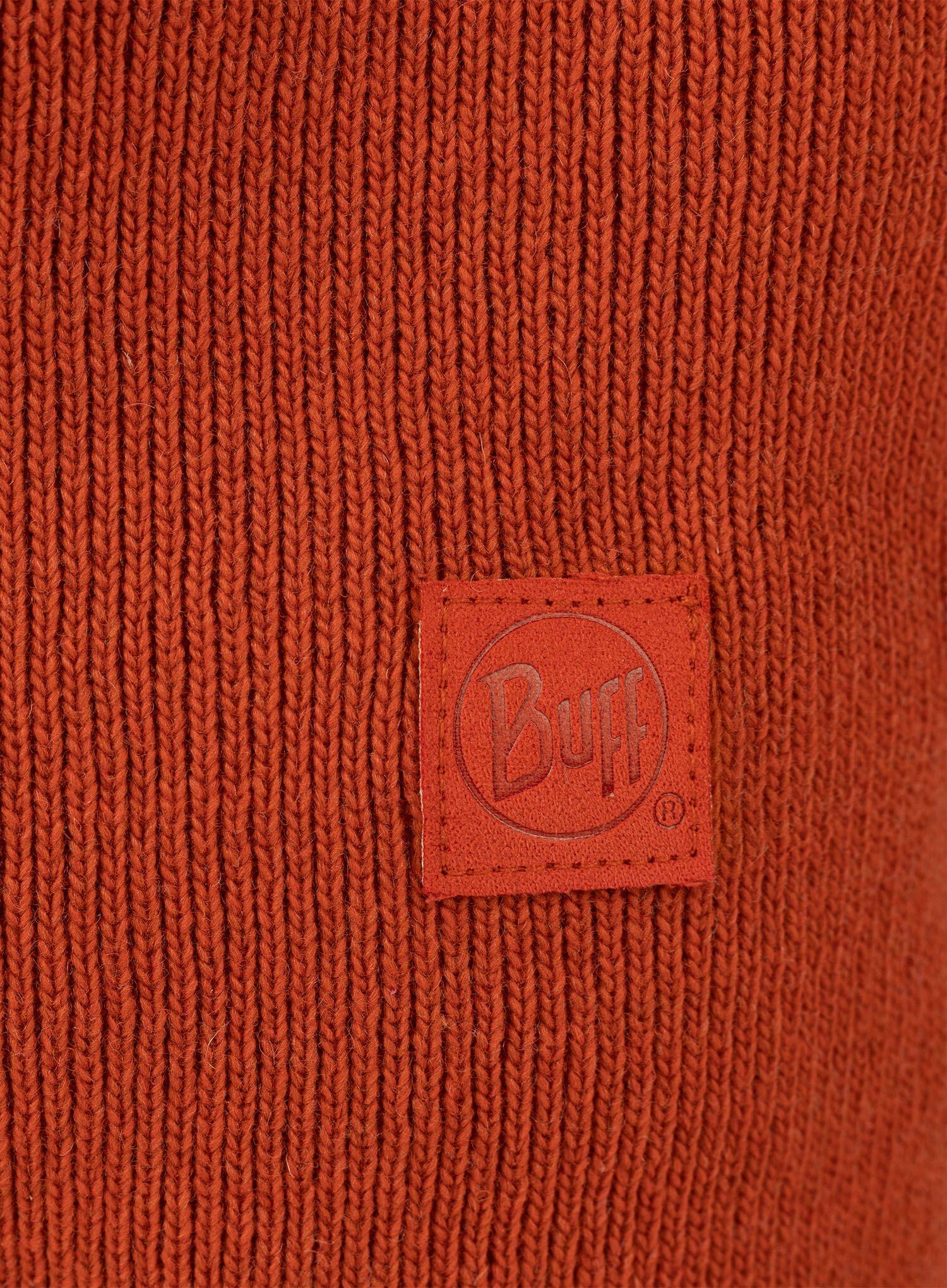 Kominiarka Buff Knitted Balaclava Nilan - orange red 7/7