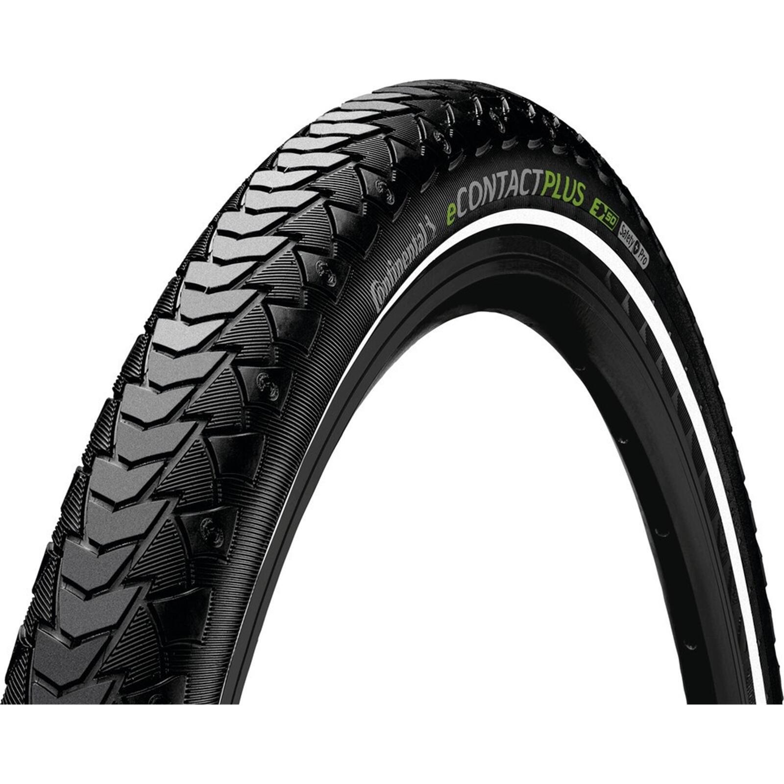 Continental Reifen Contact Plus 26x1,75-1,9Zoll 47-559mm Schwarz Reflex