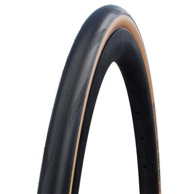 Kit 2 Pneus Lisses ALTA BIKE 700 X 25c + 2 Chambres Presta 60mm - Noir/rouge, Neuf
