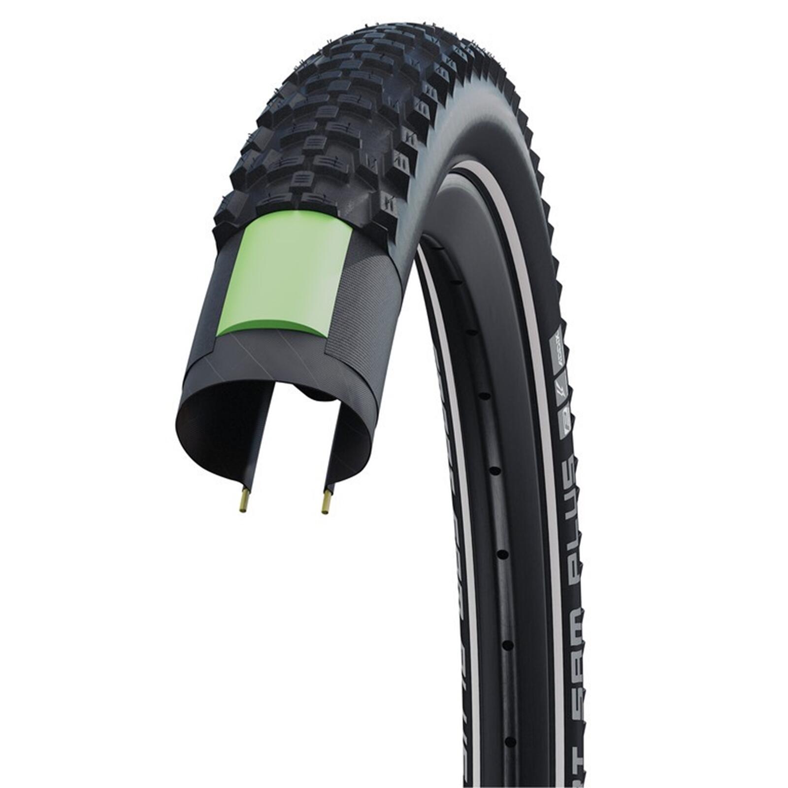 Schwalbe - Pneu Vtt Smart Sam Plus, 28x1,60" 42-622 - Pneu - Noir - Decathlon