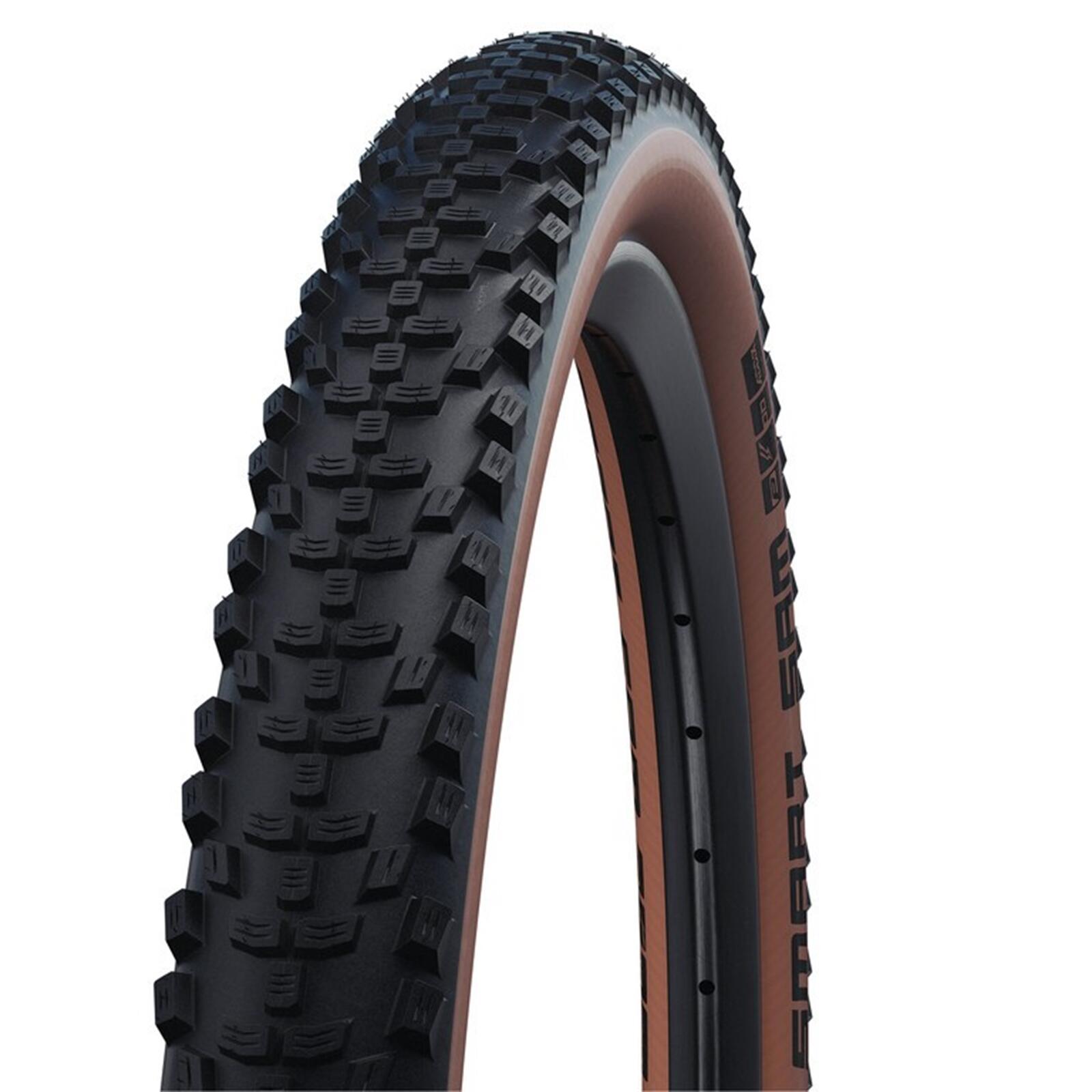 SCHWALBE Smart Sam DD, RaceGuard clincherband E-50 - 65-622 - Bronzen zijwand