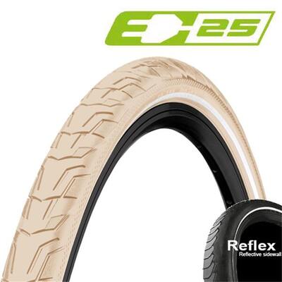Continental 47-559 RIDE City, E-25, Draht, Reflex creme