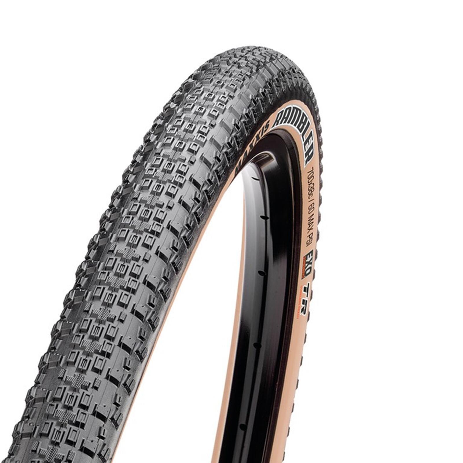 Maxxis - Pneu Gravel Maxxis Rambler 700 Mm Tubeless Ready Souple Exo Protection Dual Comp - Pneu - Noir - Decathlon