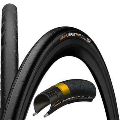 Continental 32-630 Super Sport PLUS, Draht, schwarz / schwarz