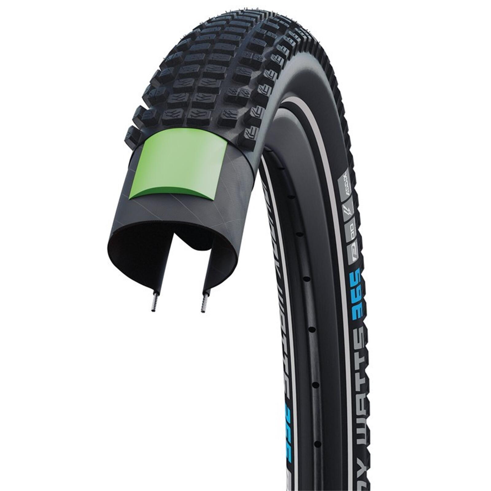 Schwalbe - 60-584 Johnny Watts 365 Performance Dd Greenguard - Pneu - Noir - Decathlon