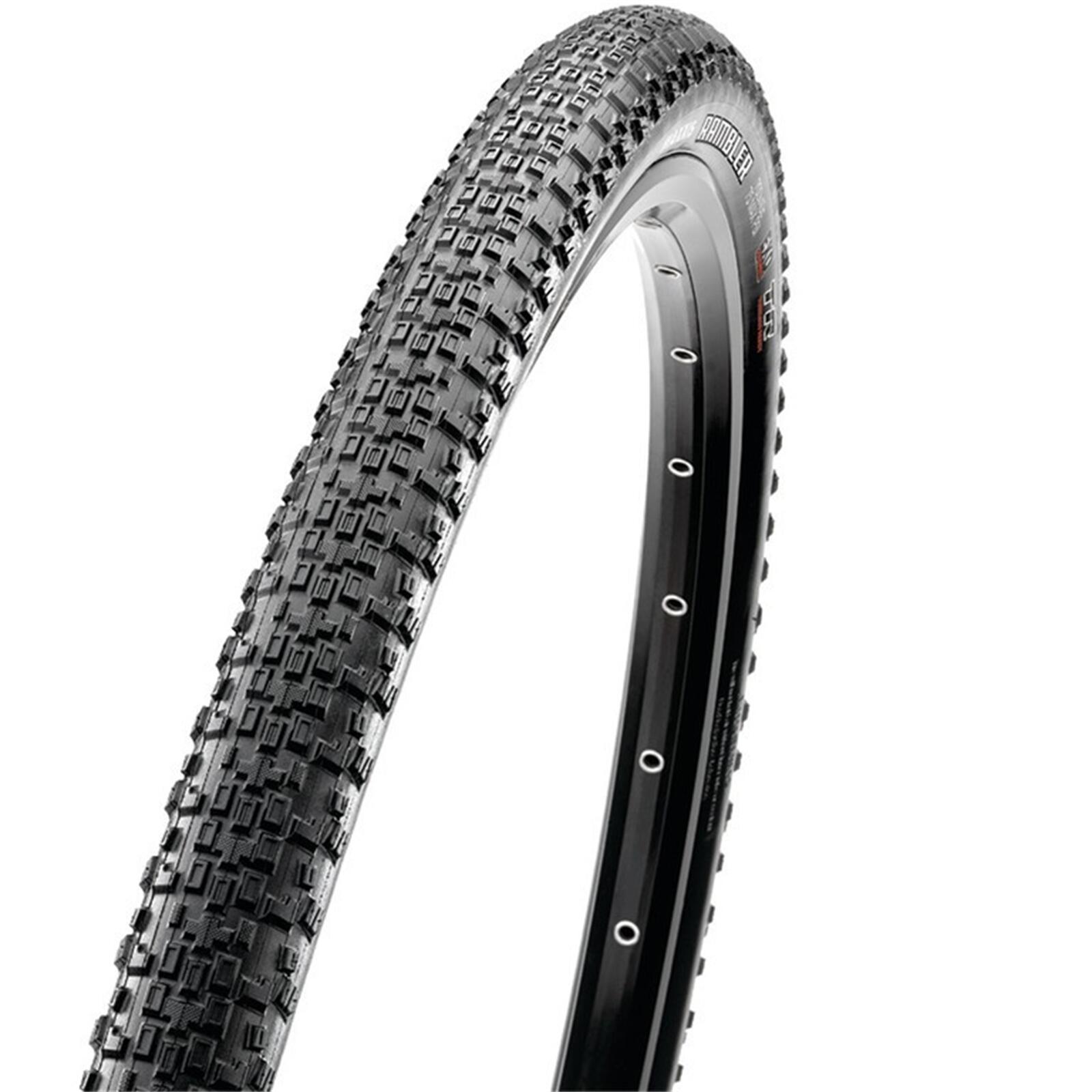 Maxxis - Pneu Gravel Maxxis Rambler 700 Mm Tubeless Ready Souple Silkshield Dual Compound - Pneu - Noir - Decathlon