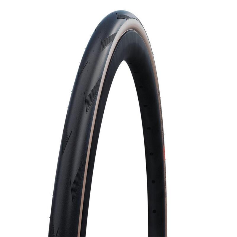 Pneu pliable Schwalbe Pro one evo super race peau transparente 28x1,20