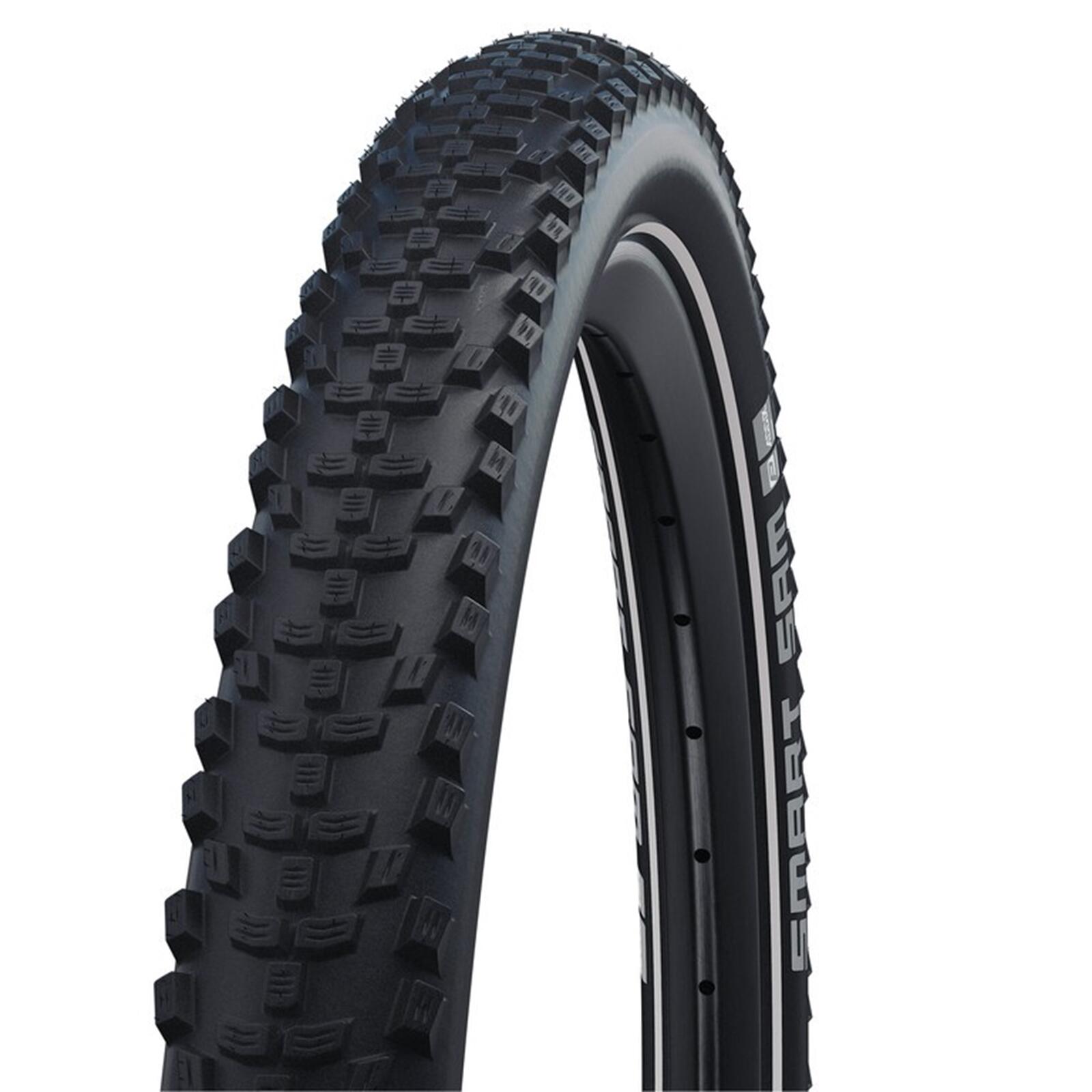 Schwalbe - Pneu À Fil Smart Sam Performance E-25 - 65-622 - Black-reflex - Pneu - Noir - Decathlon