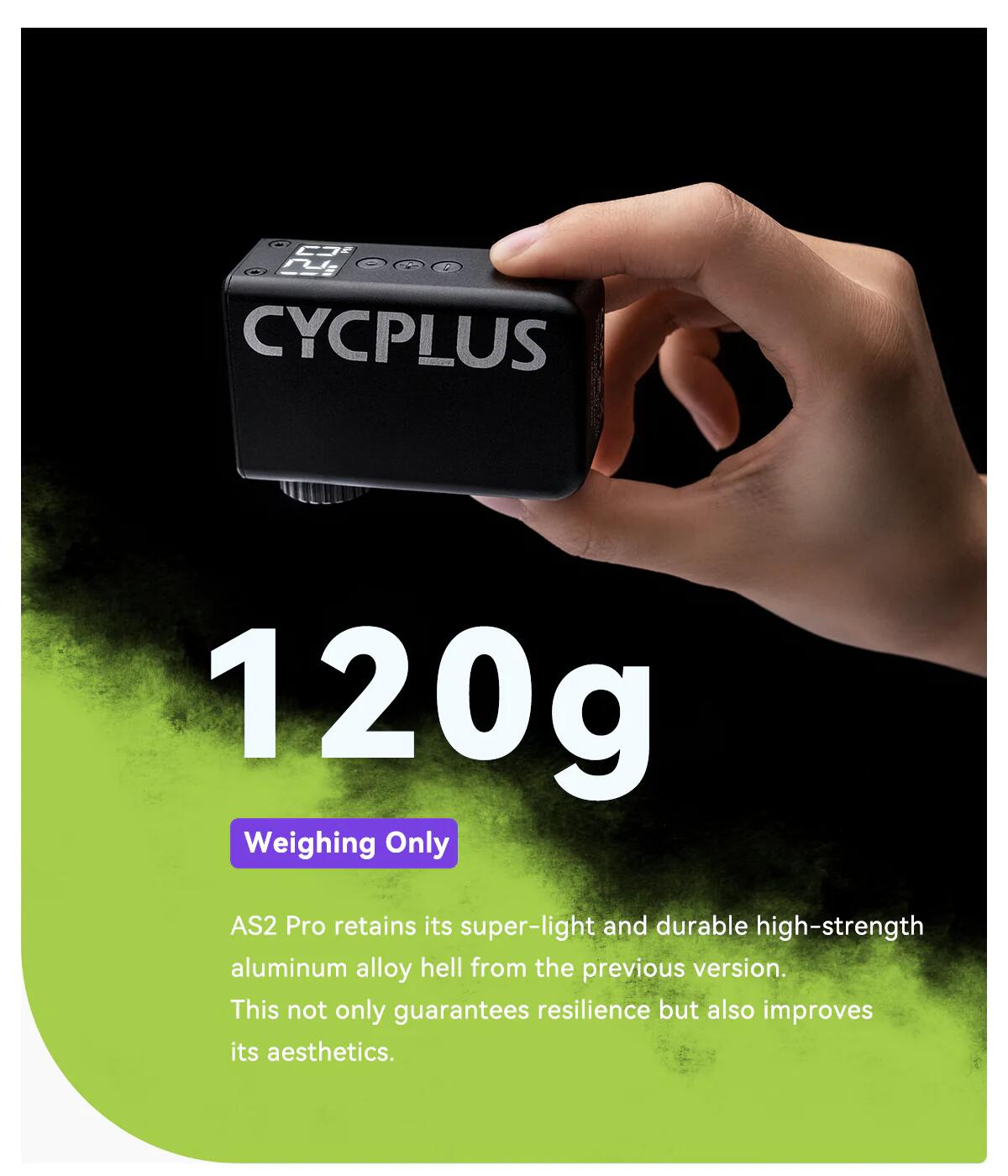 Cycplus AS2 Pro Elektrische Minipumpe 4/7