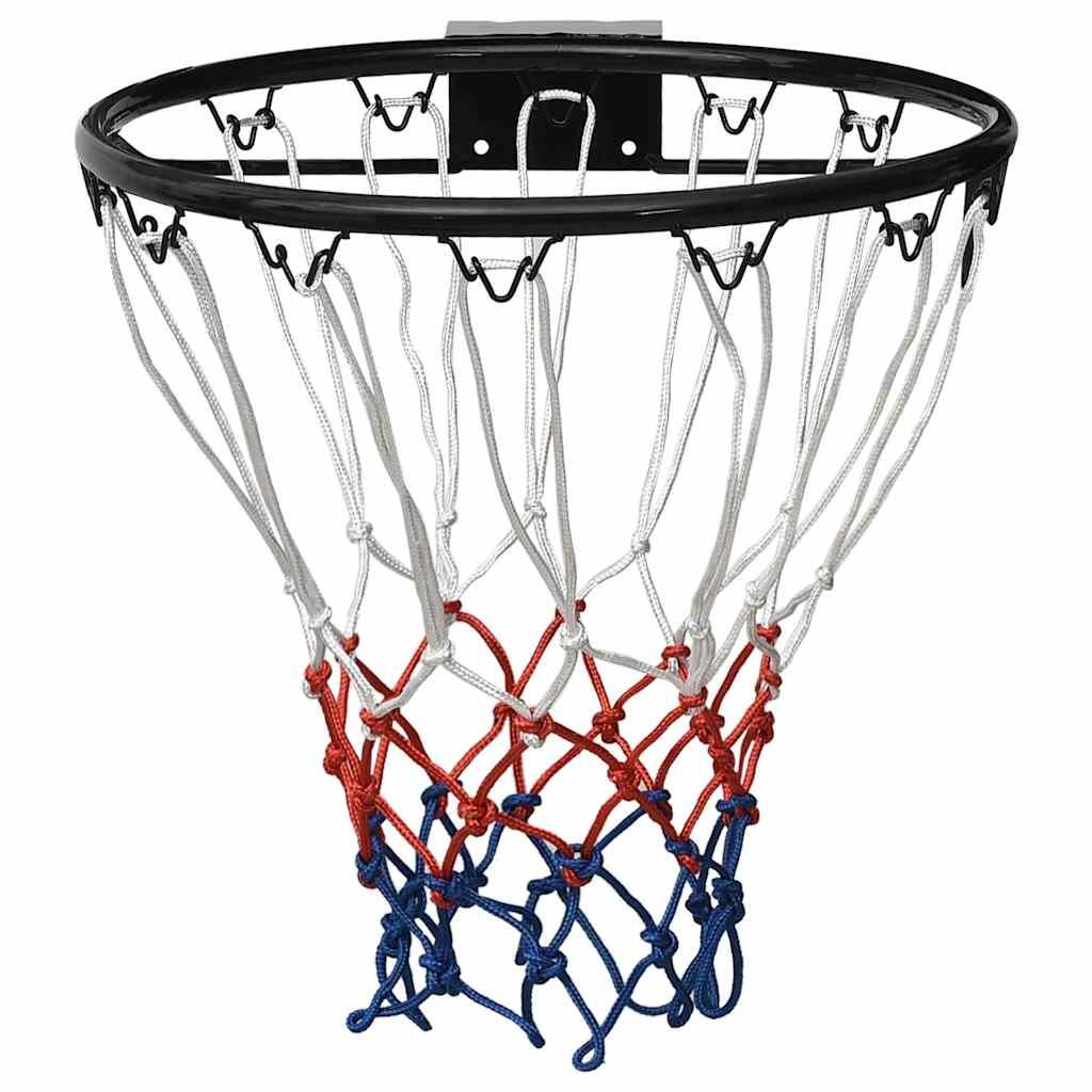 Aro de baloncesto acero negro 39 cm 2/7