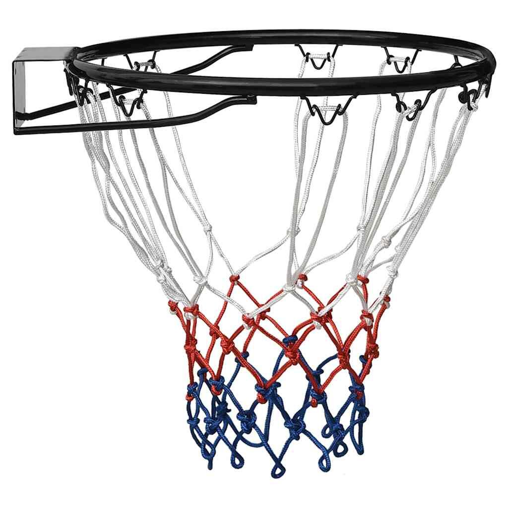 Aro de baloncesto acero negro 39 cm 3/7