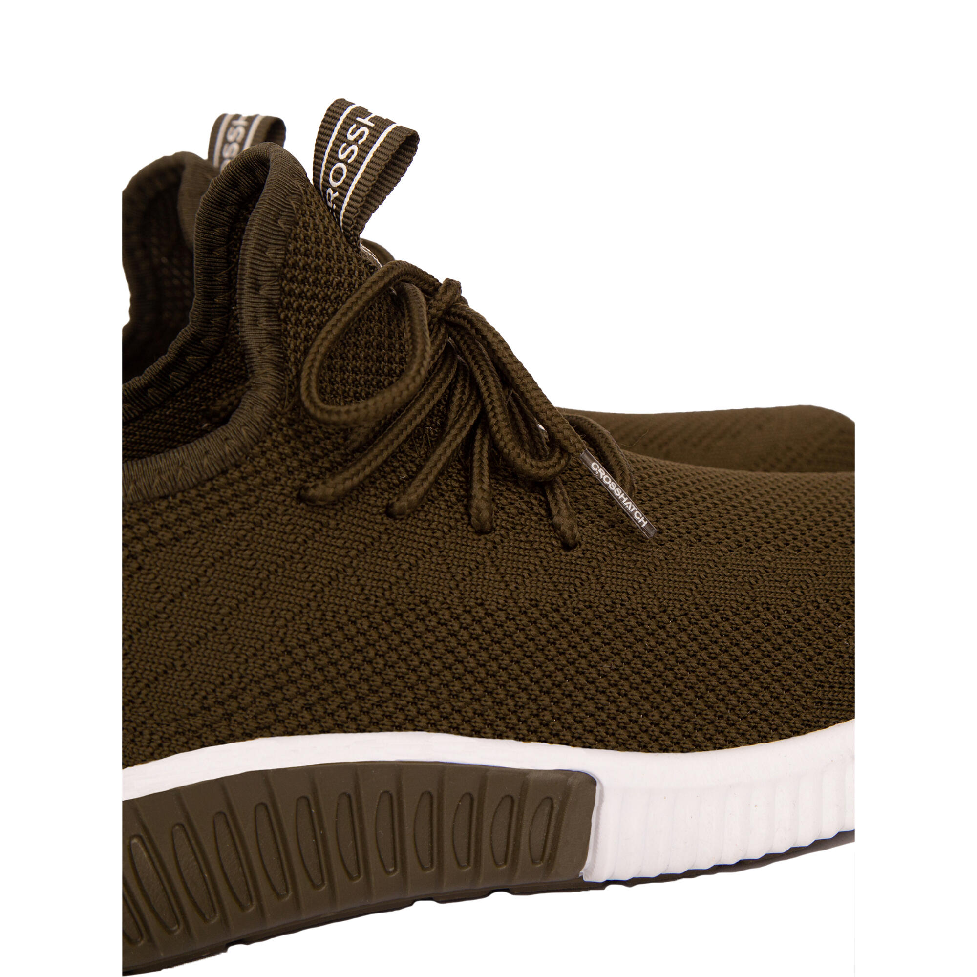 Mens Rideout Trainers (Olive) CROSSHATCH | Decathlon