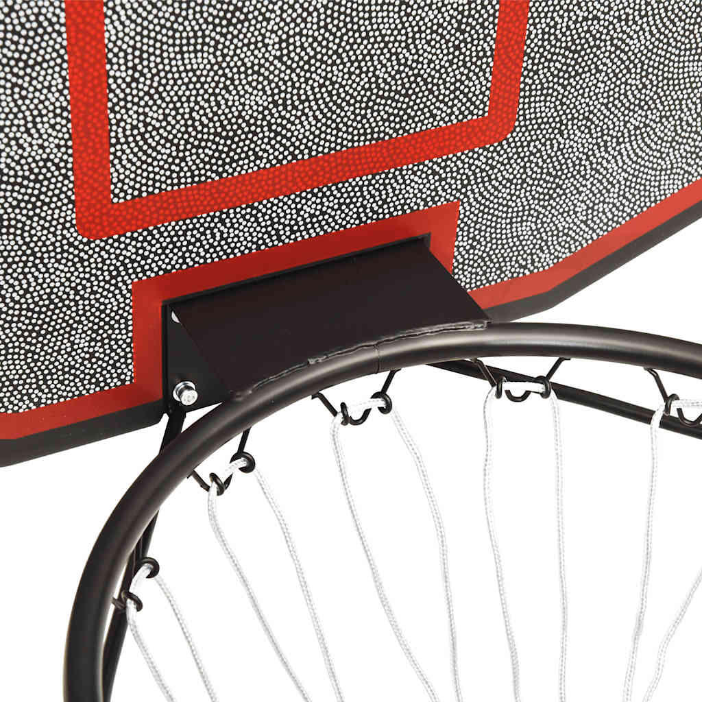 Tableau de basket VidaXL 71x45x2 cm à fixation murale 6/7